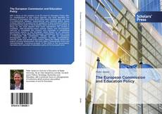 Bookcover of The European Commission and Education Policy