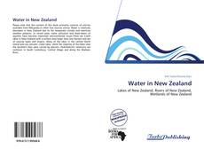 Water in New Zealand kitap kapağı