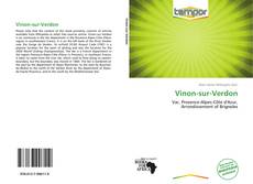 Vinon-sur-Verdon kitap kapağı