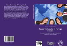 Capa do livro de Pusan University of Foreign Studies 