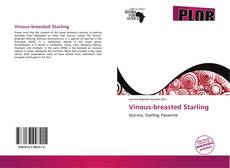 Borítókép a  Vinous-breasted Starling - hoz