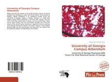 University of Georgia Campus Arboretum的封面