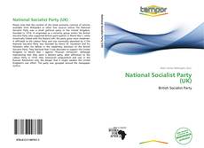 Bookcover of National Socialist Party (UK)
