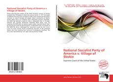 Capa do livro de National Socialist Party of America v. Village of Skokie 