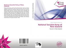 Bookcover of National Socialist Party of New Zealand