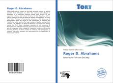 Capa do livro de Roger D. Abrahams 