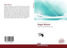 Bookcover of Roger Blaizot