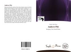Andrew Pitt kitap kapağı
