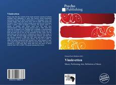 Bookcover of Vinskvetten