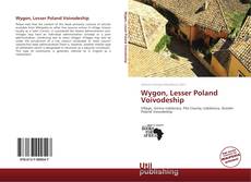 Capa do livro de Wygon, Lesser Poland Voivodeship 
