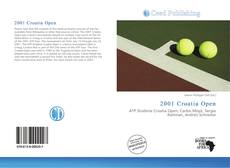 Bookcover of 2001 Croatia Open