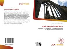 Buchcover von Guillaume Fitz Osbern