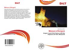 Bookcover of Maison d'Acigné