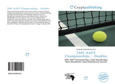 Bookcover of 2001 AAPT Championships – Doubles