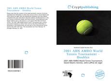 Buchcover von 2001 ABN AMRO World Tennis Tournament – Doubles