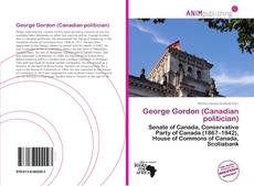 Couverture de George Gordon (Canadian politician)