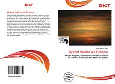 Bookcover of Grand maître de France