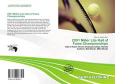 Portada del libro de 2001 Miller Lite Hall of Fame Championships