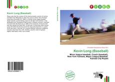 Capa do livro de Kevin Long (Baseball) 