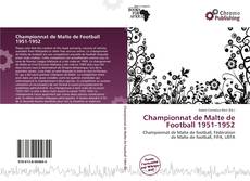 Buchcover von Championnat de Malte de Football 1951-1952