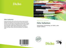 Buchcover von Félix Vallotton