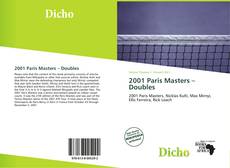 Bookcover of 2001 Paris Masters – Doubles