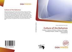 Bookcover of Culture of the Bahamas