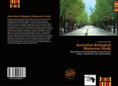 Copertina di Australian Biological Resources Study