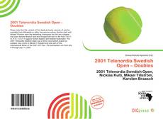 Copertina di 2001 Telenordia Swedish Open – Doubles