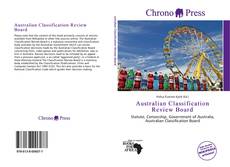 Buchcover von Australian Classification Review Board