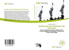 Bookcover of Guillaume de Hautemer de Grancey