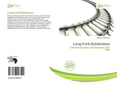 Bookcover of Long Fork Subdivision