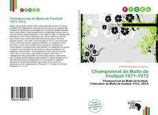 Copertina di Championnat de Malte de Football 1971-1972