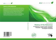 Couverture de History of the Bahamas