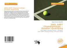 Bookcover of 2001 AAPT Championships – Doubles Qualifying