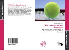 Buchcover von 2001 Gelsor Open Romania