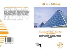 Portada del libro de Australian Customs Detector Dog Program