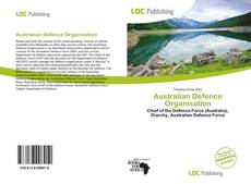 Bookcover of Australian Defence Organisation