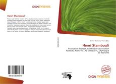 Buchcover von Henri Stambouli