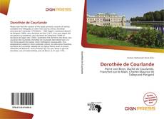 Dorothée de Courlande的封面