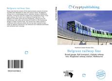 Обложка Belgrave railway line