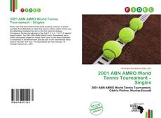 Capa do livro de 2001 ABN AMRO World Tennis Tournament – Singles 