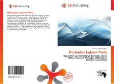 Buchcover von Barbados Labour Party