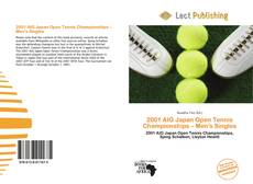 Portada del libro de 2001 AIG Japan Open Tennis Championships – Men's Singles