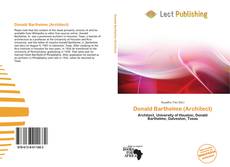 Portada del libro de Donald Barthelme (Architect)