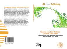 Portada del libro de Championnat de Malte de Football 1984-1985