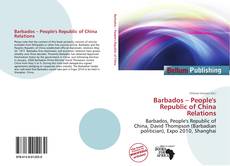Buchcover von Barbados – People's Republic of China Relations