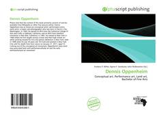 Capa do livro de Dennis Oppenheim 
