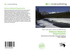 Capa do livro de Defence Materiel Organisation 