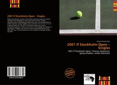 Copertina di 2001 If Stockholm Open – Singles